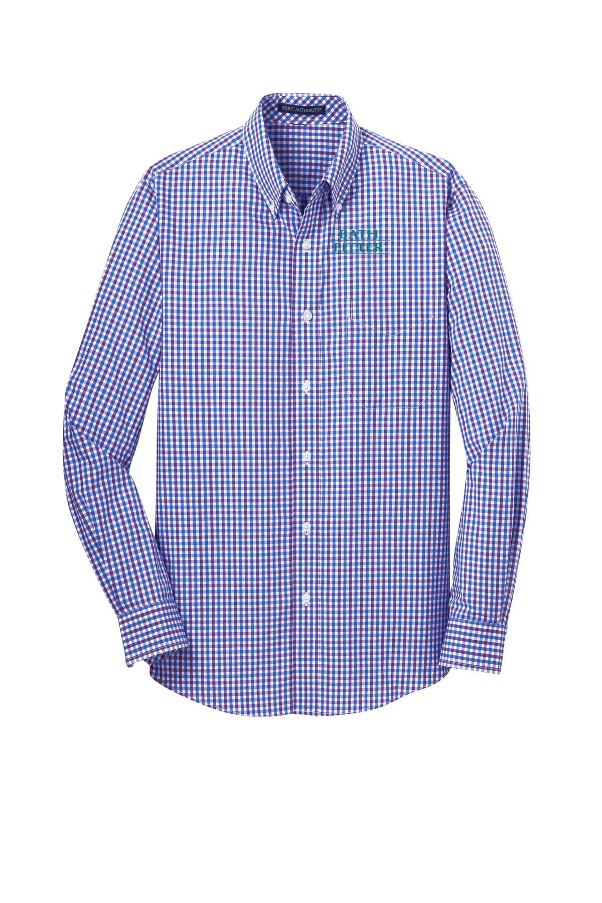 Port Authority ® Long Sleeve Gingham Easy Care Shirt. S654