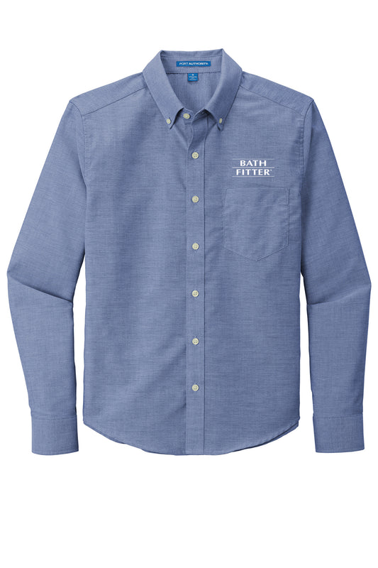 Port Authority  ®   Untucked Fit SuperPro  ™  Oxford  S651